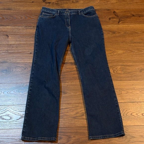 Brooks Brothers Denim - Brooks Brothers Dark Blue Straight Leg Jeans